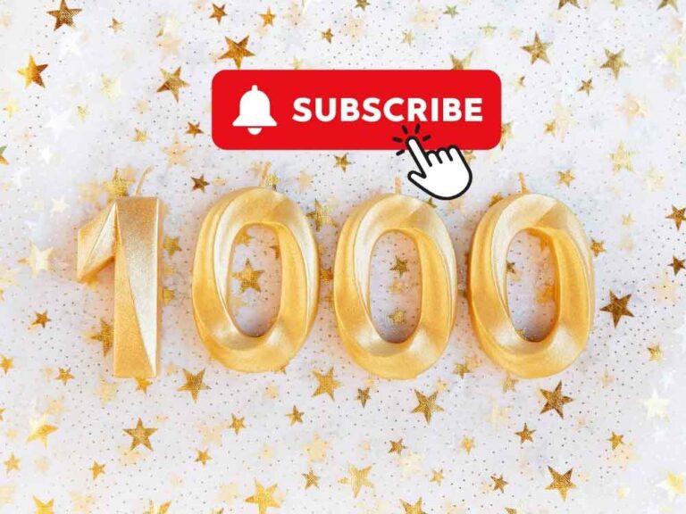 How Much Money Do You Make on YouTube with 1000 Subscribers